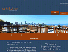 Tablet Screenshot of liveattheedge.com